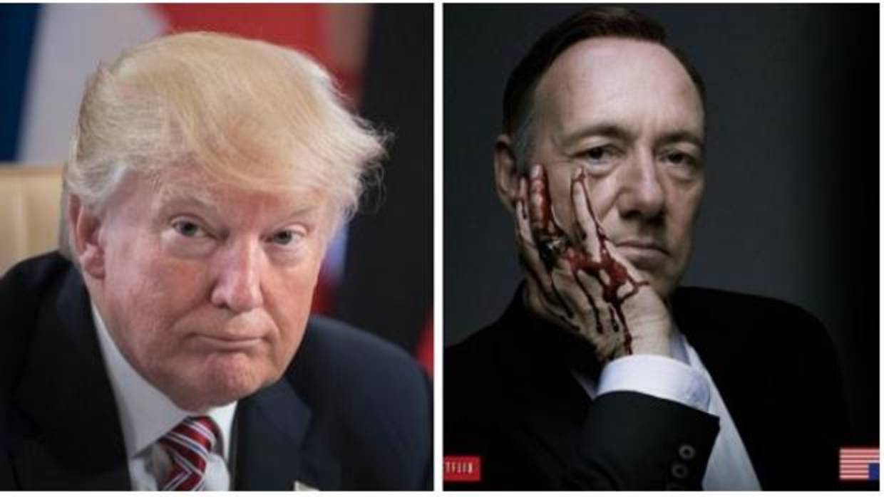 Donald Trump y Frank Underwood