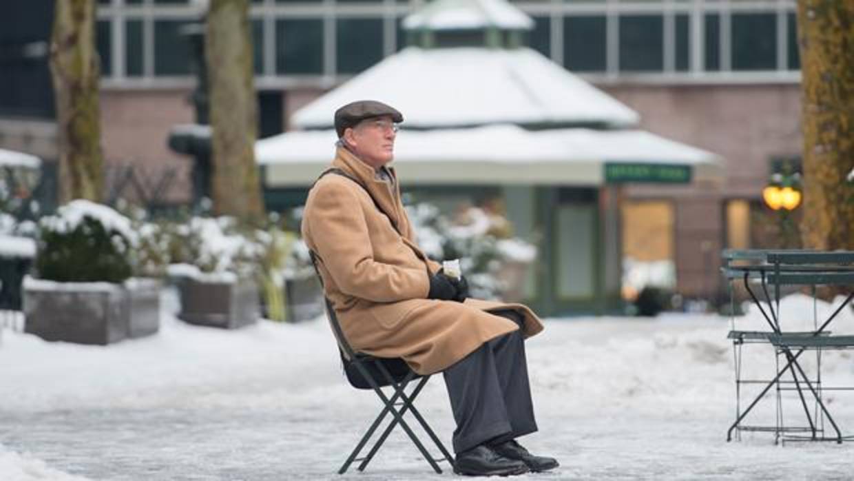 Richard Gere, en un fotograma de la película «Norman, el hombre que lo conseguía todo»
