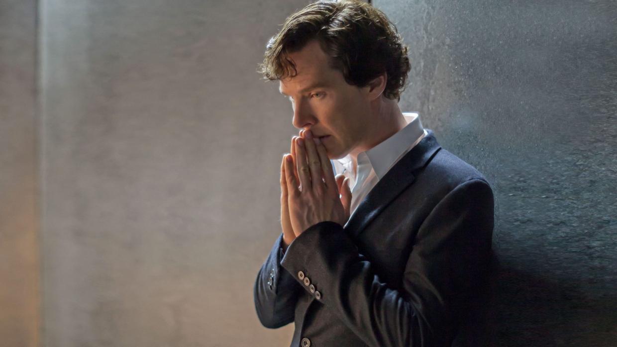 Benedict Cumberbatch, como Sherlock en la serie de la BBC
