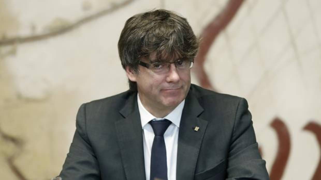 El presidente de la Generalitat, Carles Puigdemont