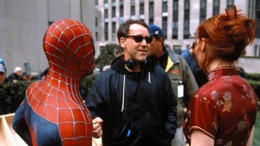 Sam Raimi, durante el rodaje de «Spider-man 3»