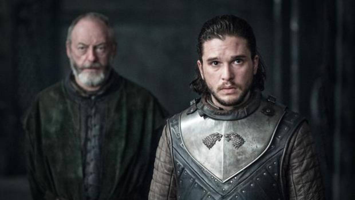 Jon Nieve, en el último capítulo de «Juego de Tronos»