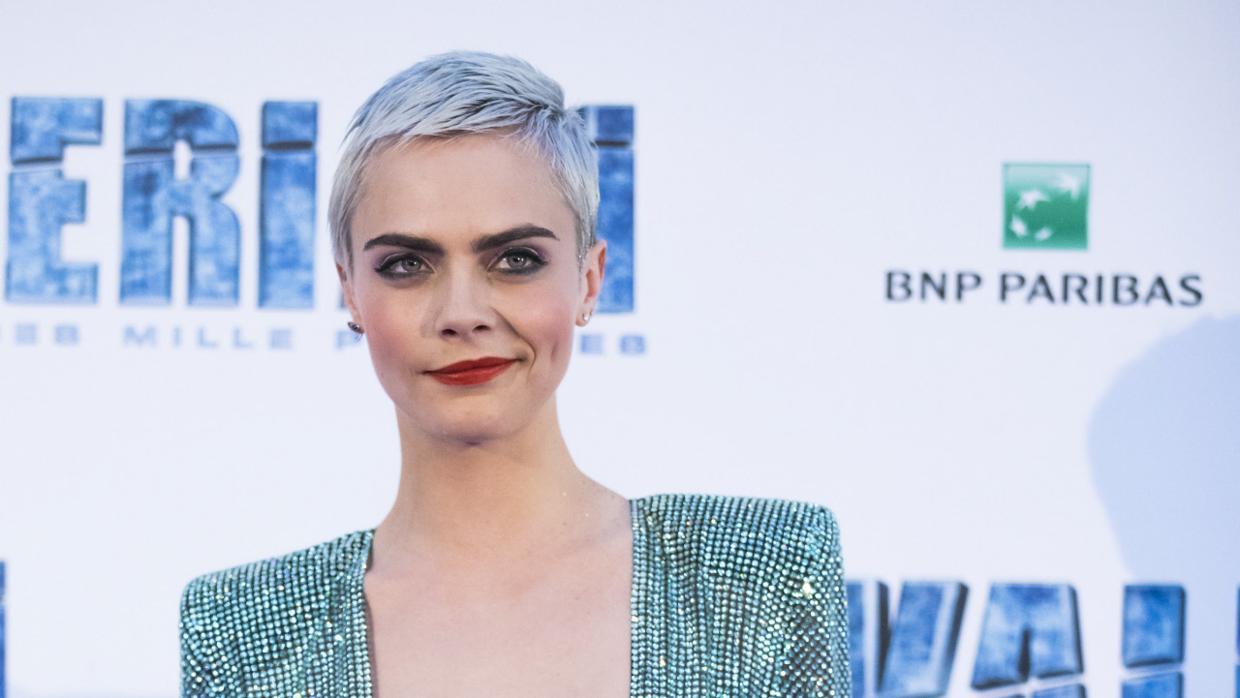 La modelo y actriz británica Cara Delevingne