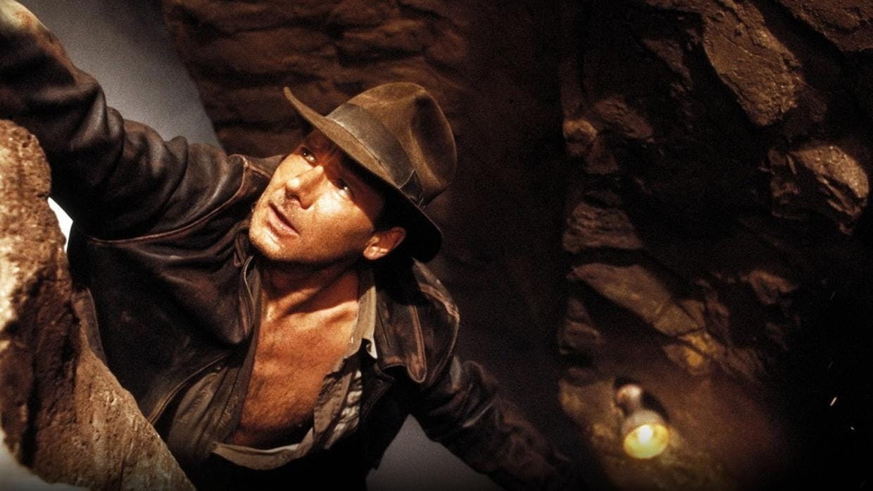 Harrison Ford es el protagonista de «Indiana Jones y la última cruzada»
