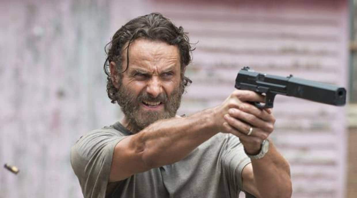 Andrew Licoln interpreta a Rick Grimes en «The Walking Dead»