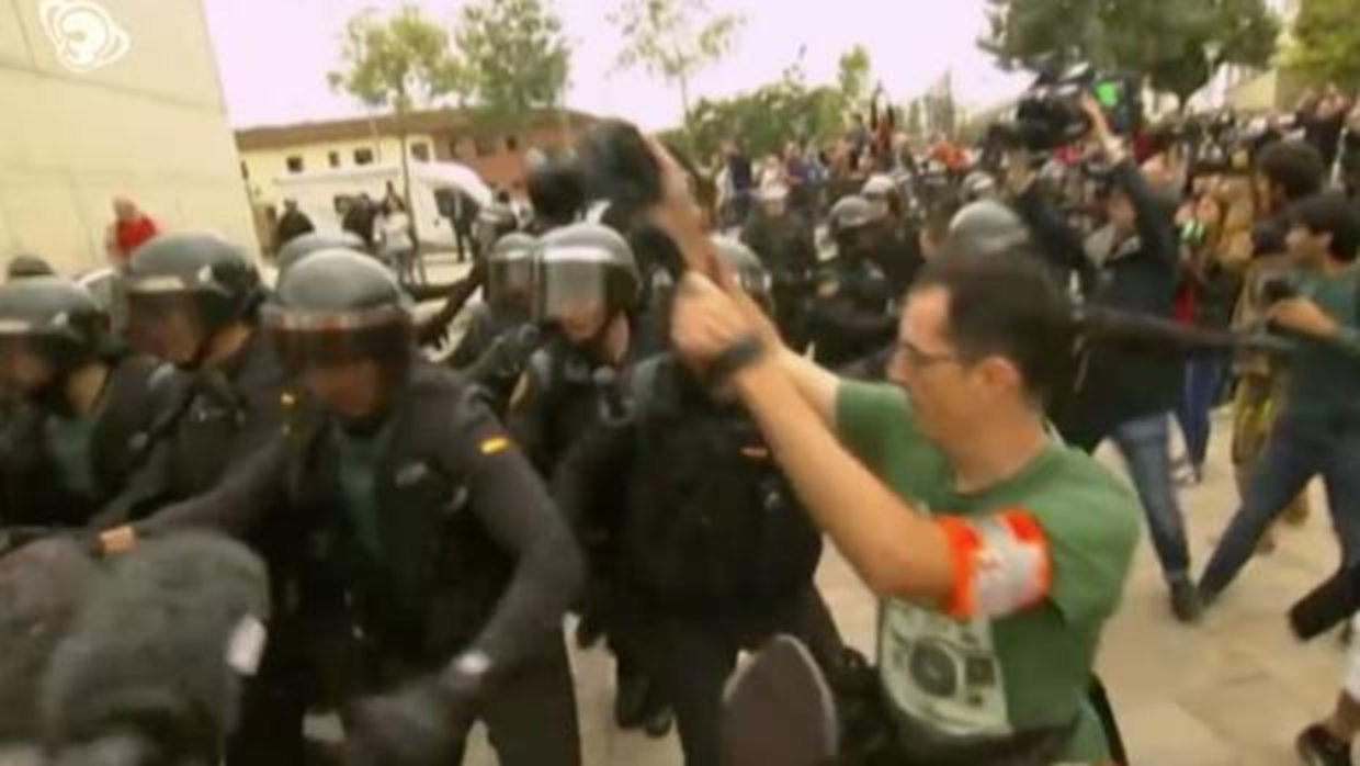 Una de las imágenes emitidas en el informativo infantil