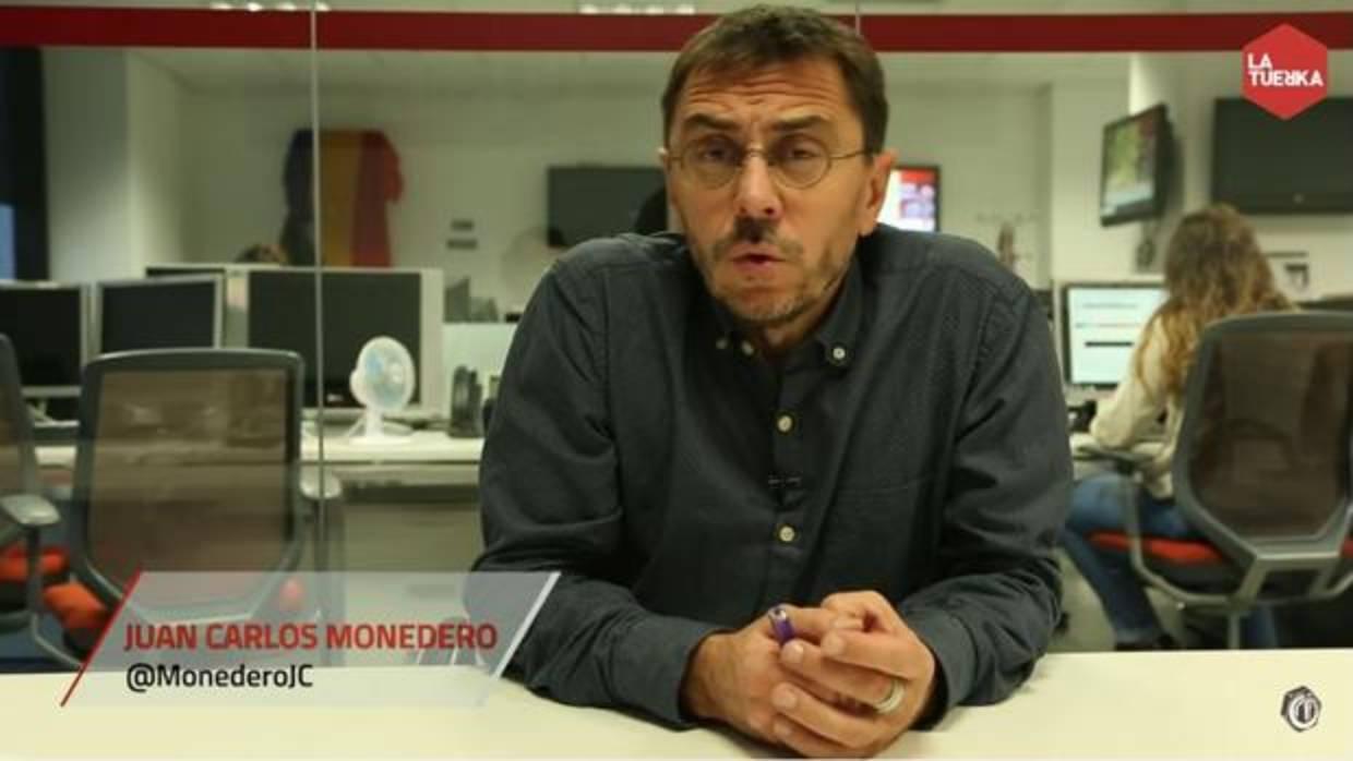 Monedero anuncia el cierre de «La tuerka», la cantera de Podemos