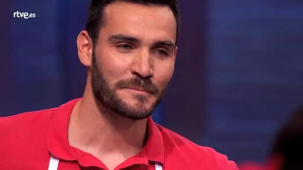 Saúl Craviotto rompe a llorar en «MasterChef Celebrity»: «Llevaba sin llorar desde las Olimpiadas»