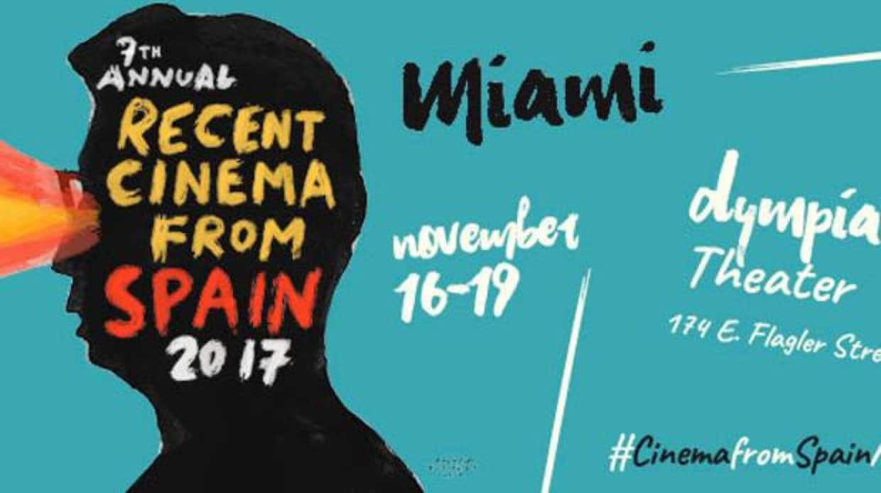 Cartel de la muestra Recent Cinema From Spain de Miami
