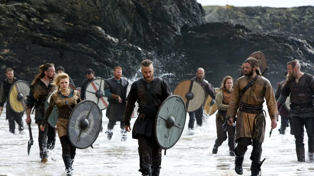 Los protagonistas de «Vikingos» cumplieron el sueño de un niño con cáncer