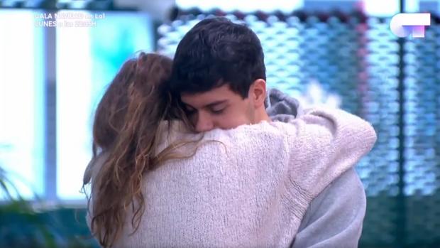 La emotiva despedida de Amaia y Alfred en OT antes de irse a casa por Navidad