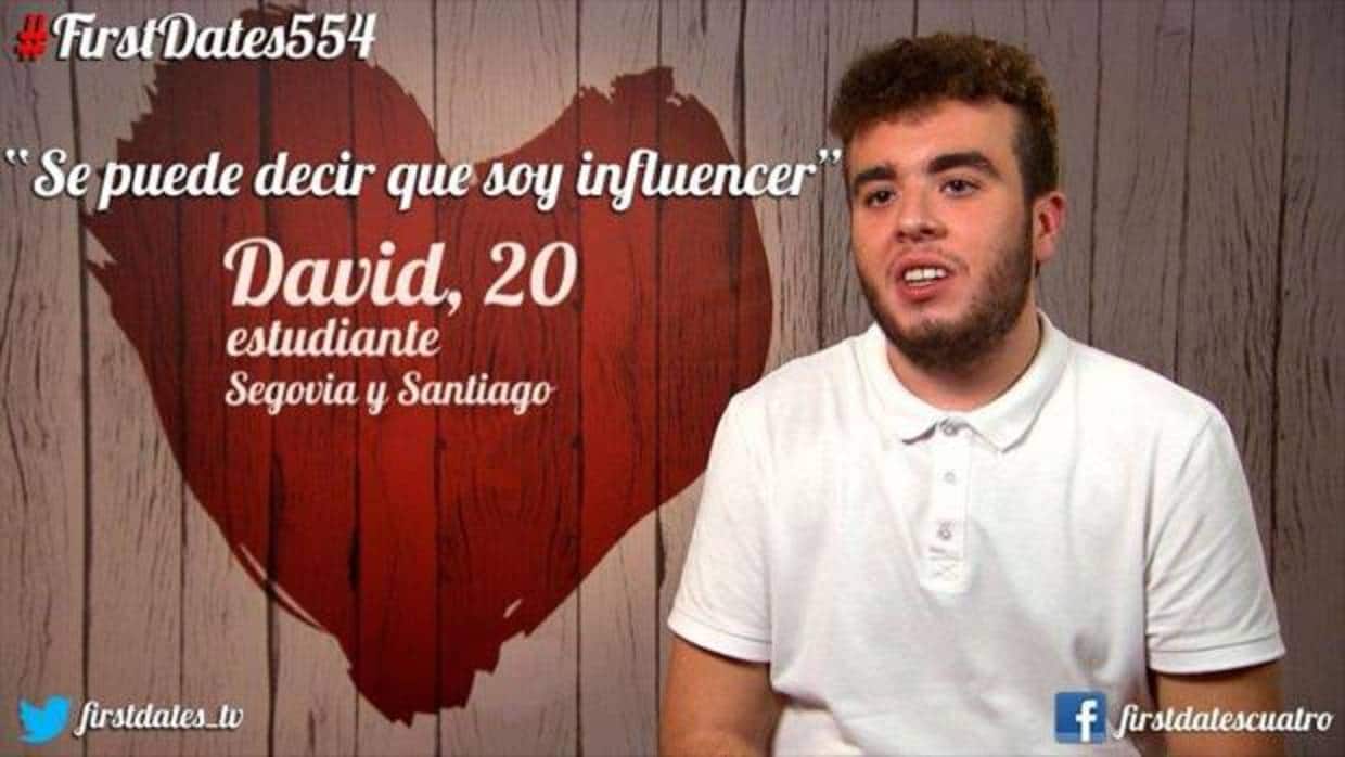David es un joven gallego que dice marcar tendencia entre los que le rodean