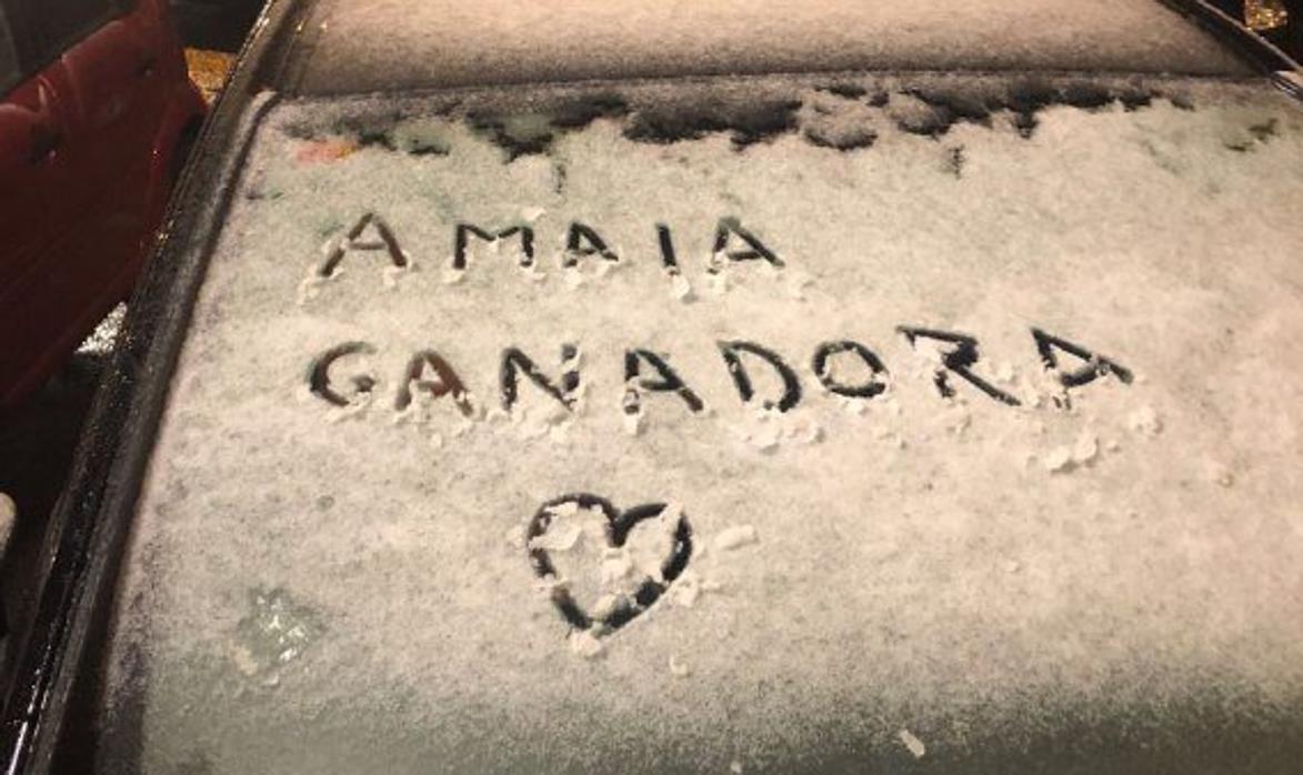 Imagen de un tuit que pedía la victoria de Amaia en OT 2017