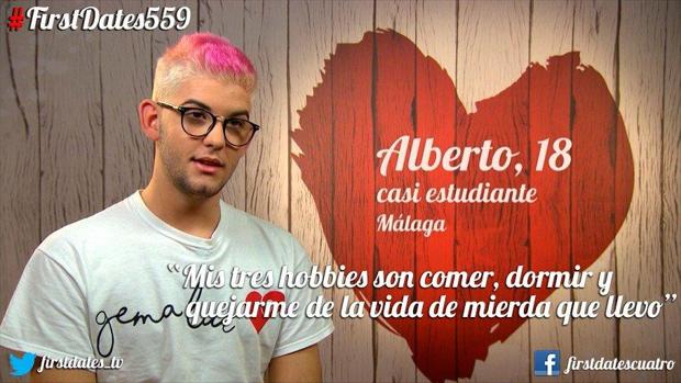 Las tres «aficiones» del «casi estudiante» de «First Dates»