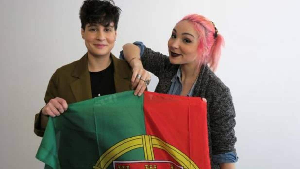 Las representantes de Portugal: la complicidad de Amaia y Alfred «traspasa las barreras lingüísticas»