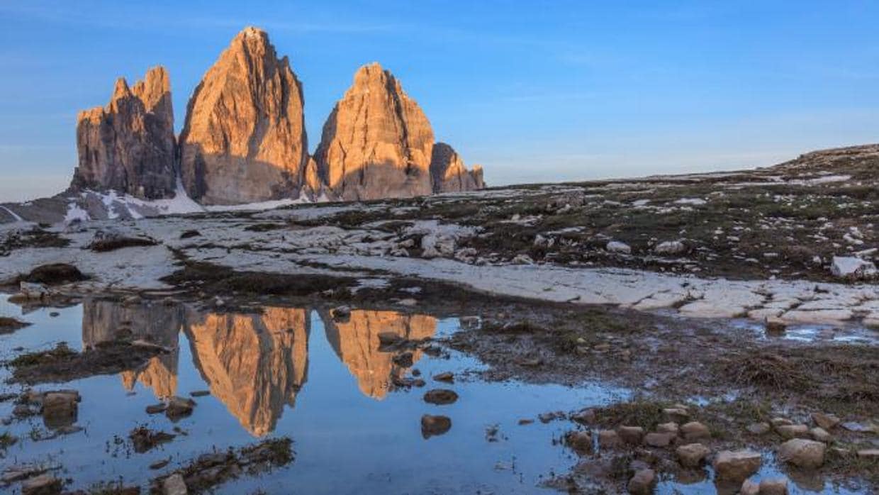 La BBC confundió el Tre Cime di Lavaredo, de los Dolomitas (Italia) con el Himalaya