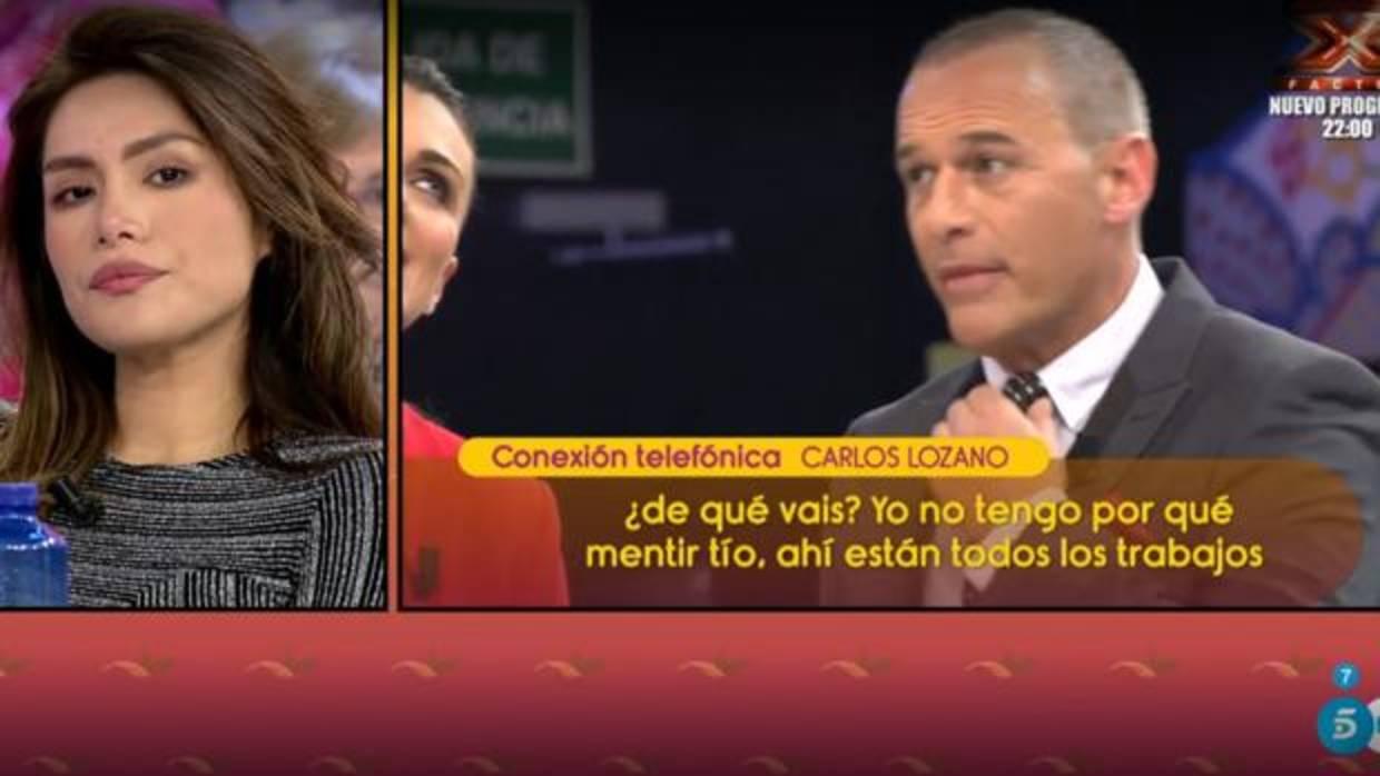 Carlos Lozano, molesto con «Sálvame»