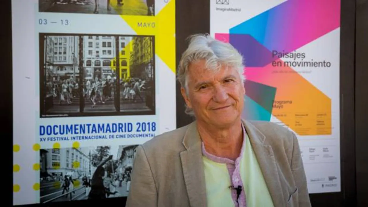El documentalista brasileño Vincet Carelli durante su paso por Madrid