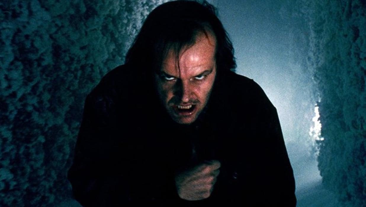 Jack Nicholson en «El Resplandor»