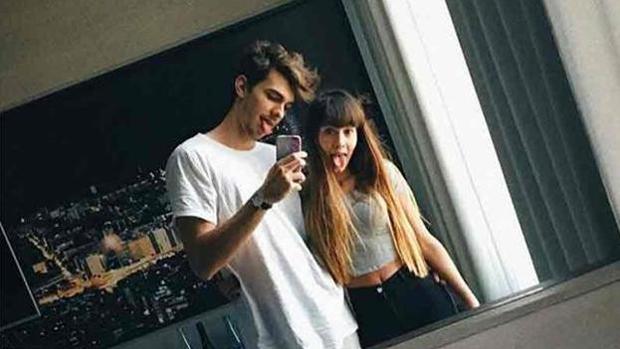 Aitana y Vicente, en una imagen de Instagram