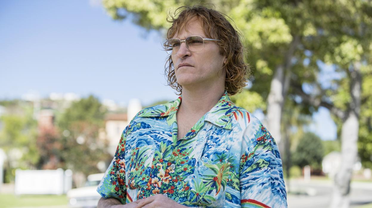 Joaquin Phoenix es de John Callahan en «No te preocupes, no llegará lejos a pie», de Gus Van Sant,