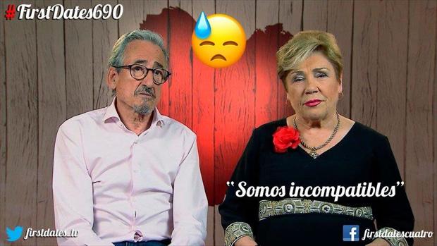 Una comensal en «First Dates»: «Me han puesto más cuernos que a un venado»