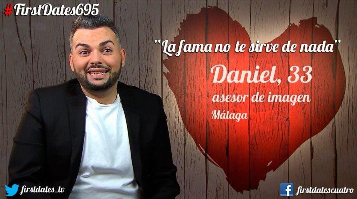 Daniel no tuvo mucha suerte en su cita de «First Dates»