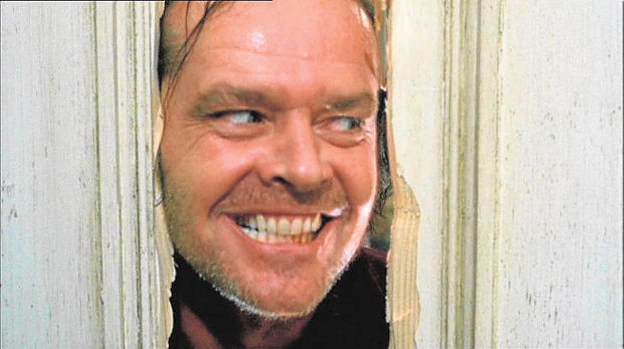 Jack Nicholson, en la secuencia más icónica de «El resplandor»