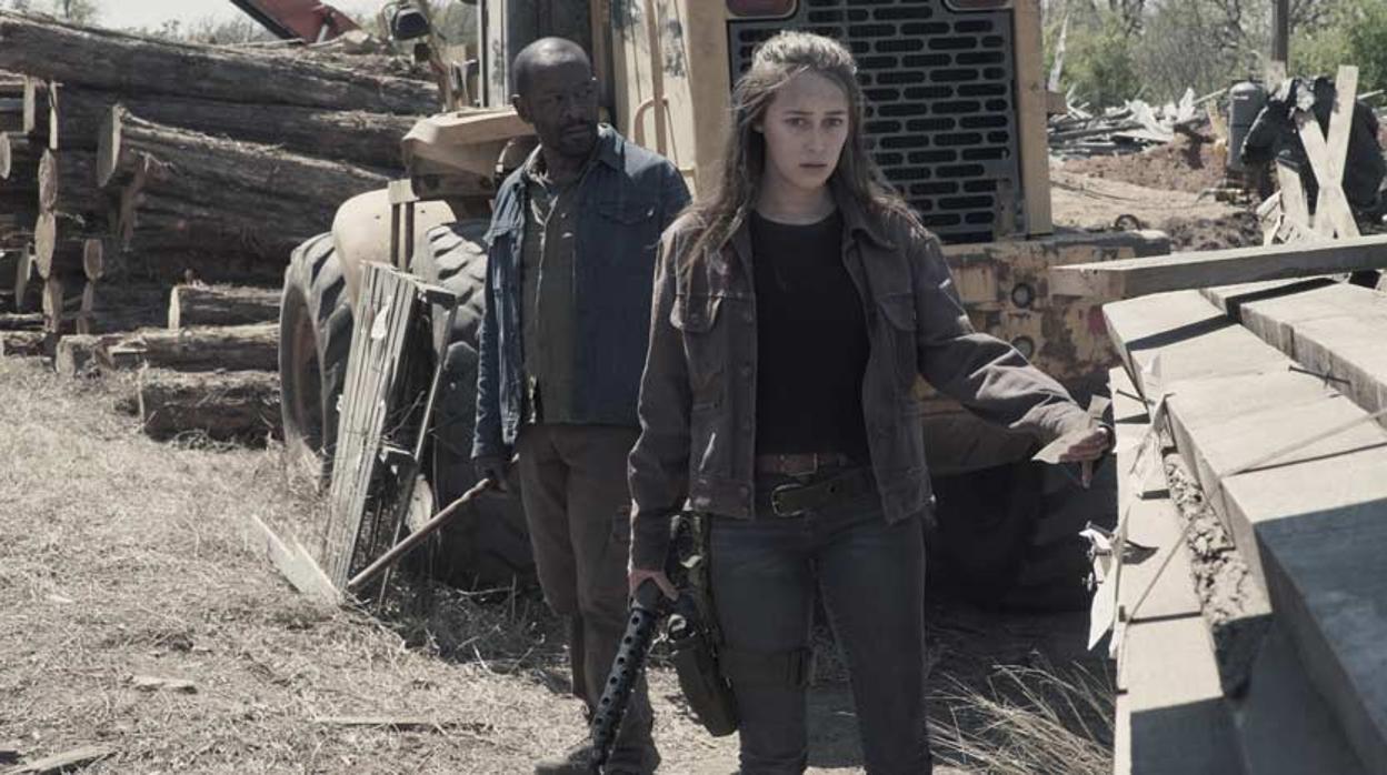 Lennie James y Alycia Debnam-Carey en los nuevos episodios de «Fear the Walking Dead»