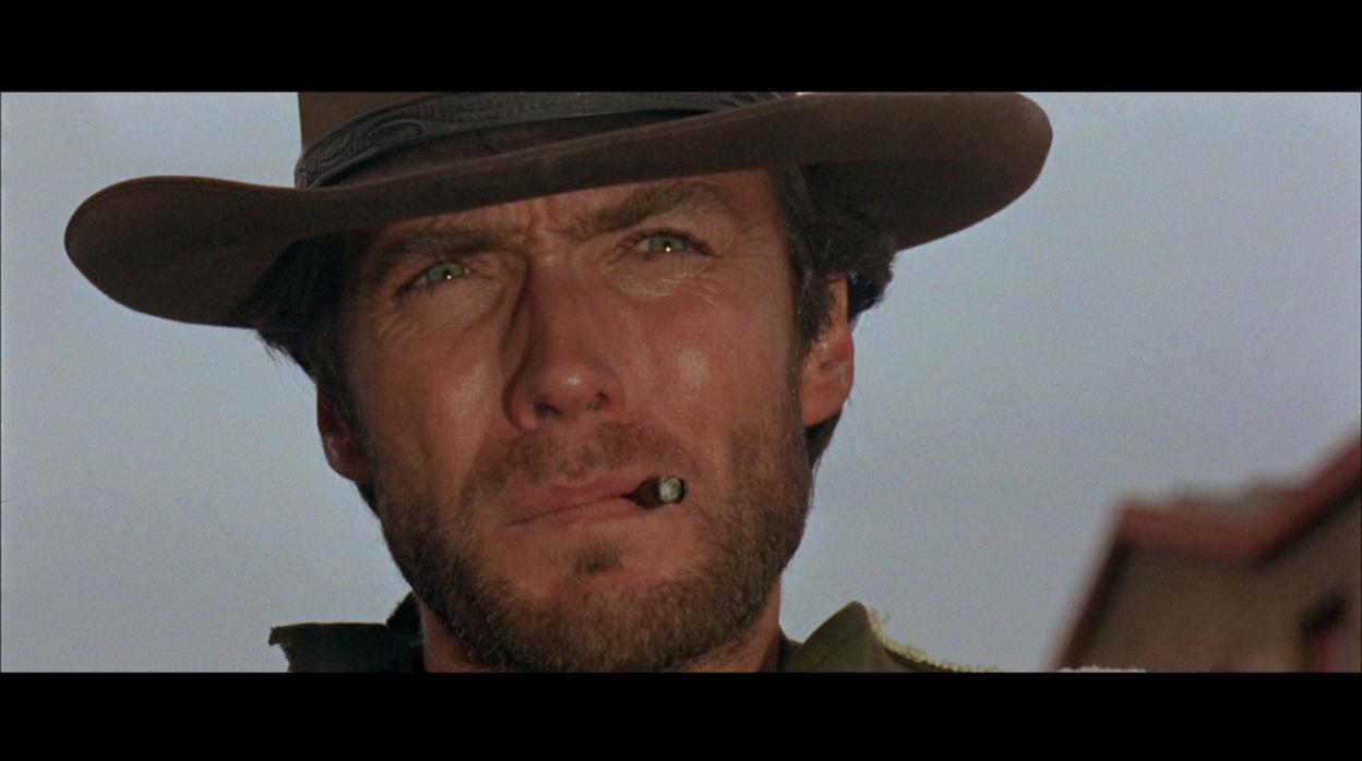 Clint Eastwood en «Por un puñado de dólares», la cinta más vista de de «Historia de nuestro cine»