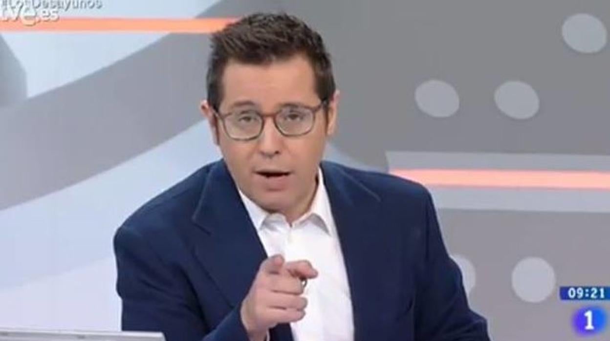 La represalia contra Sergio Martín, de «Los desayunos de TVE» a un programa de videojuegos