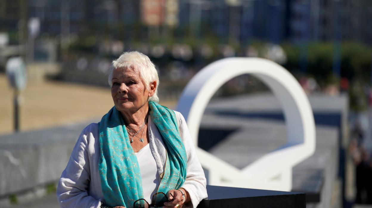 Judi Dench, este martes en el Festival de San Sebastián