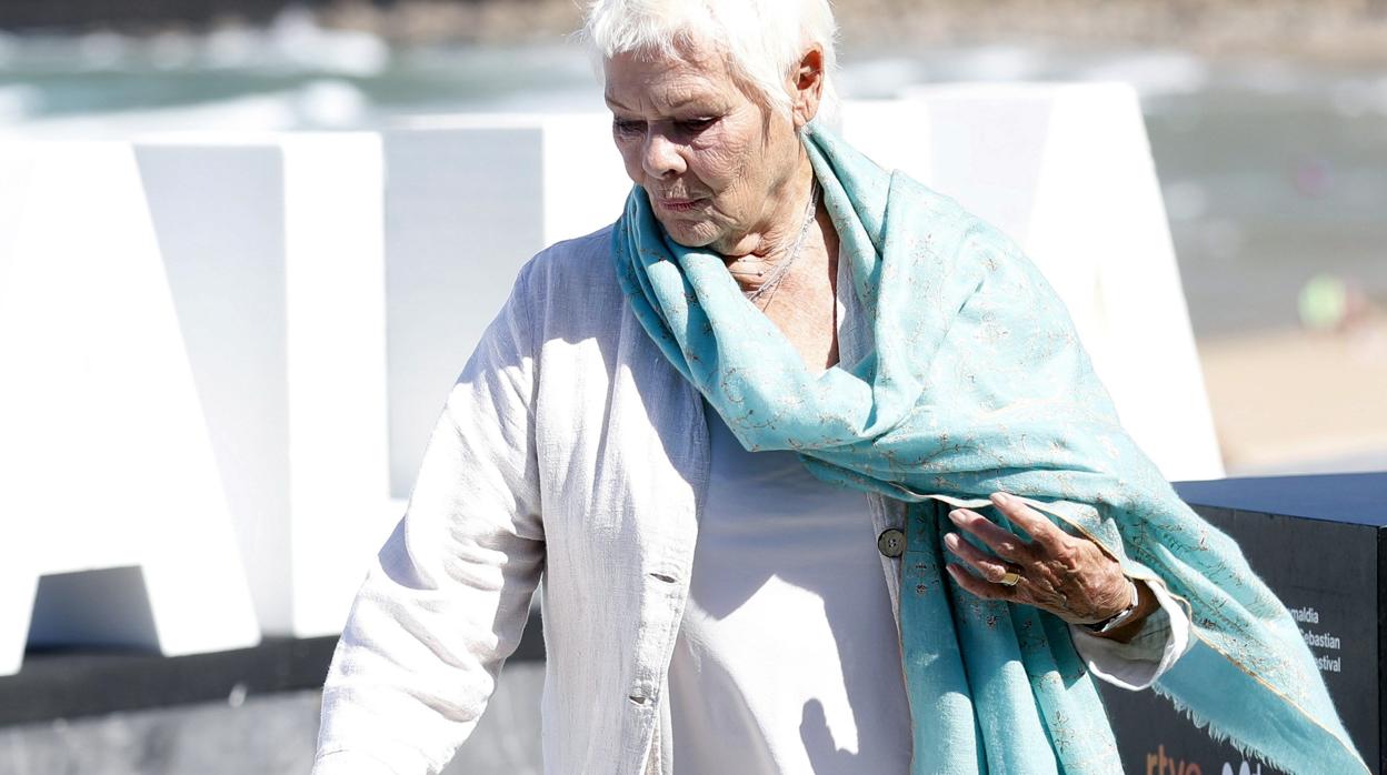 Judi Dench en el Festival de San Sebastián