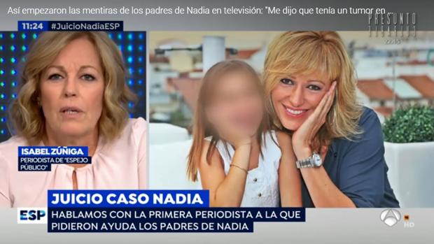 El engaño de los padres de Nadia a «Espejo Público»: «Me siento engañada y ridiculizada»