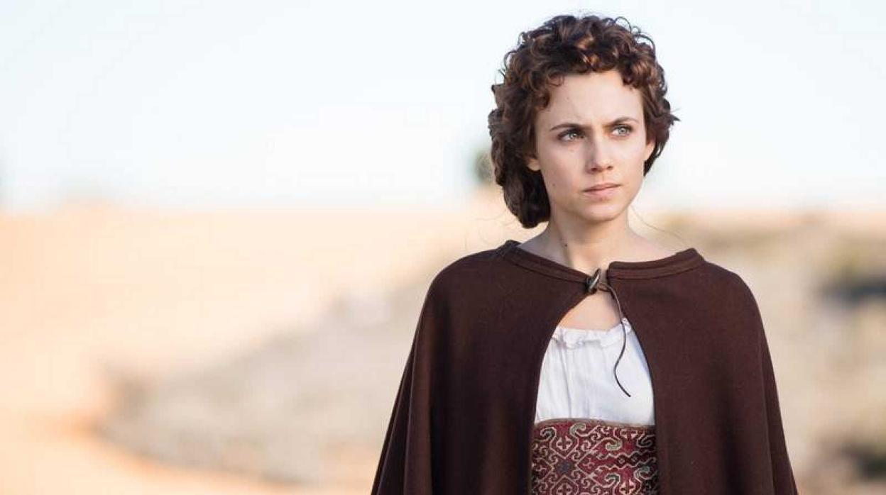 Aura Ruiz, protagonista de «El Ministerio del Tiempo»