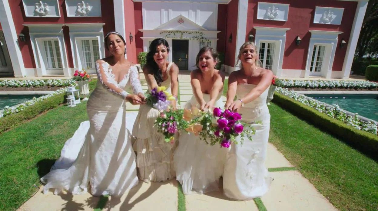 Las concursantes de este lunes en «Cuatro Weddings», el nuevo «docu-reality» de Mediaset