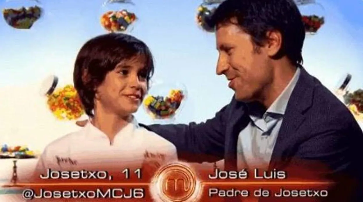 Josetxo y su padre José Luis Pérez