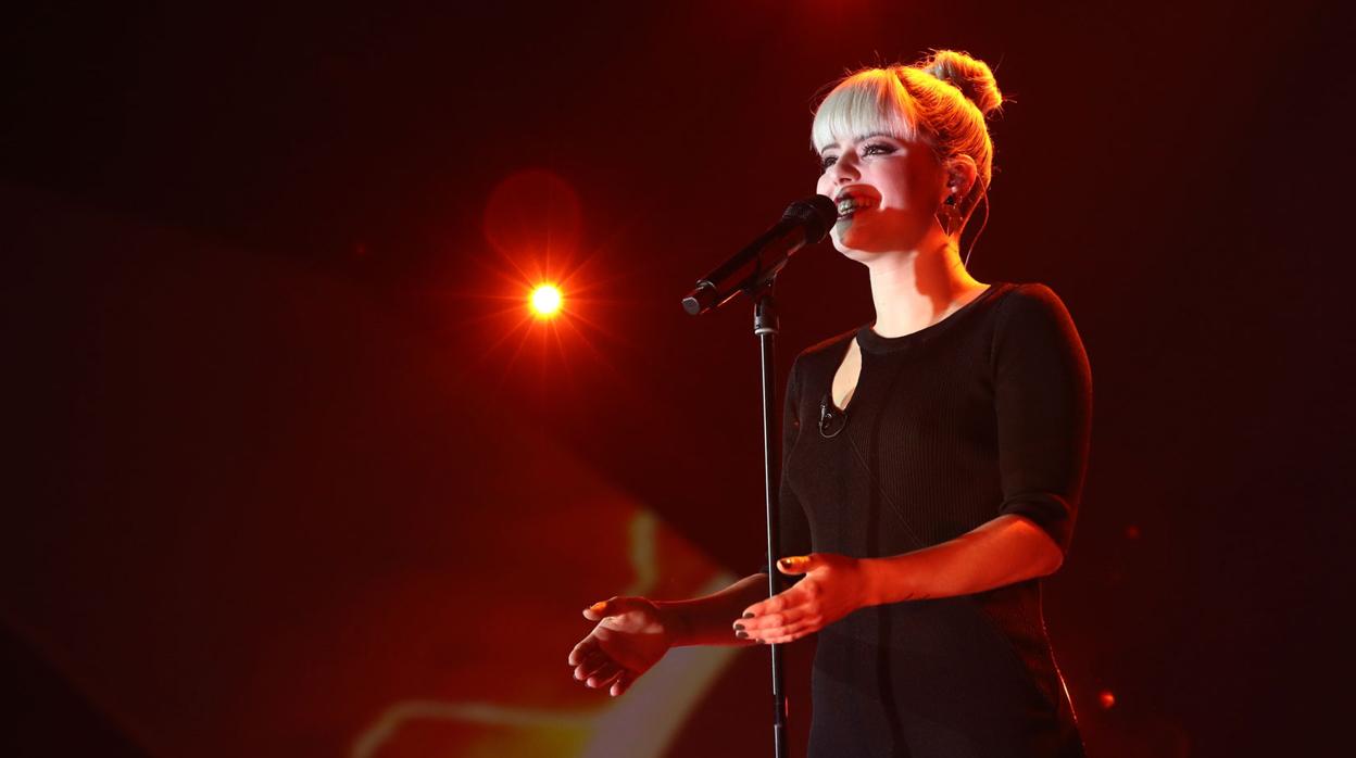 Alba Reche, interpretando «She used to be mine» en «OT 2018»