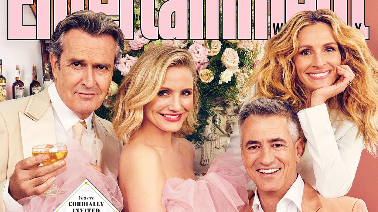 El elenco de «La boda de mi mejor amigo», reunido tras más de dos décadas