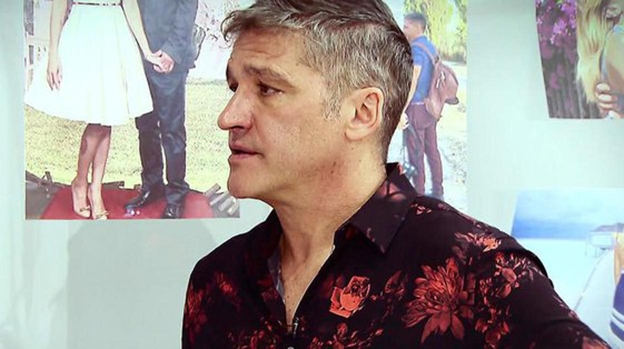 Gustavo González, en el plató de «Sálvame»