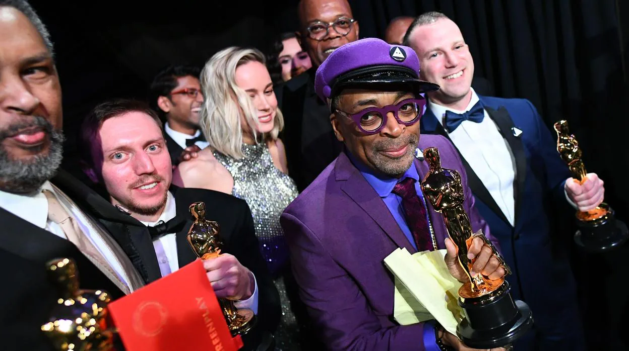 Spike Lee, en la fiesto posterior de los Oscar