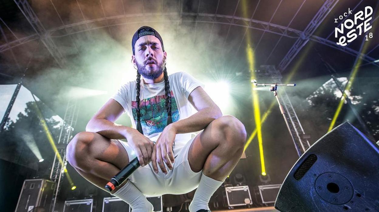 Conan Osiris, durante una de sus actuaciones