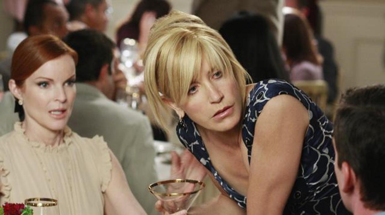 Felicity Huffman en «Mujeres desesperadas»