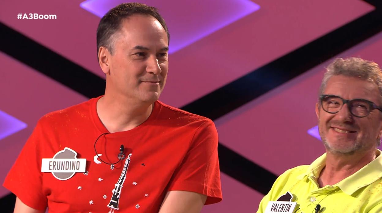 Erundino y Valentín, de «Los Lobos», este jueves en «¡Boom!»