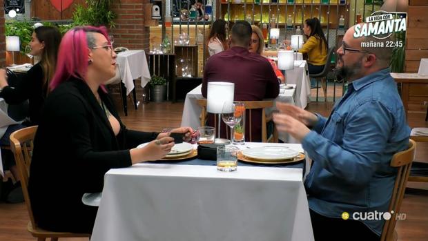 Los animales separan a dos comensales en «First Dates»: «No es plan estar así»