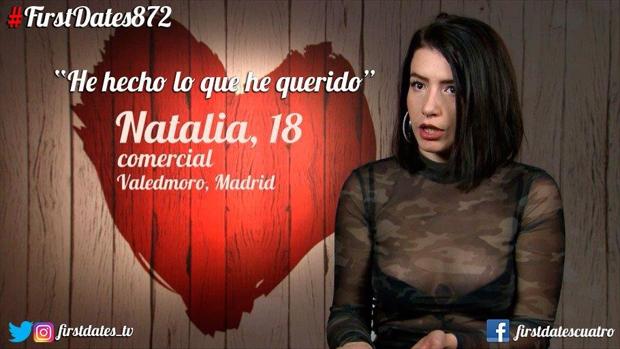 La siniestra intuición de una comensal de «First Dates»: «Yo a los 28 me voy a morir»