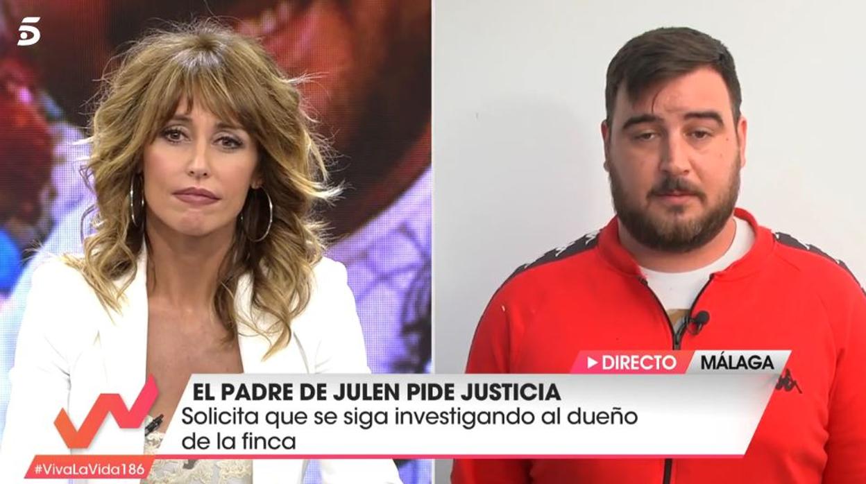 Emma García entrevista al padre de Julen en «Viva la Vida»