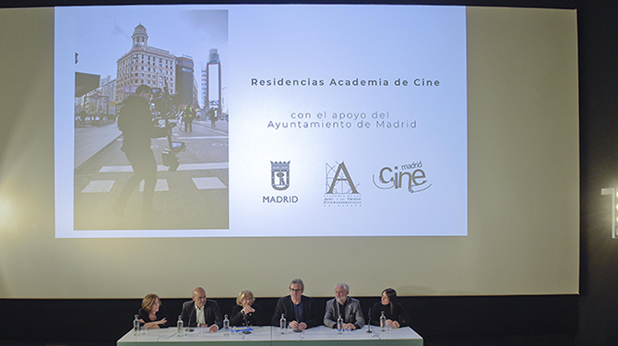Presentación del Programa Residencias en la Academia de Cine