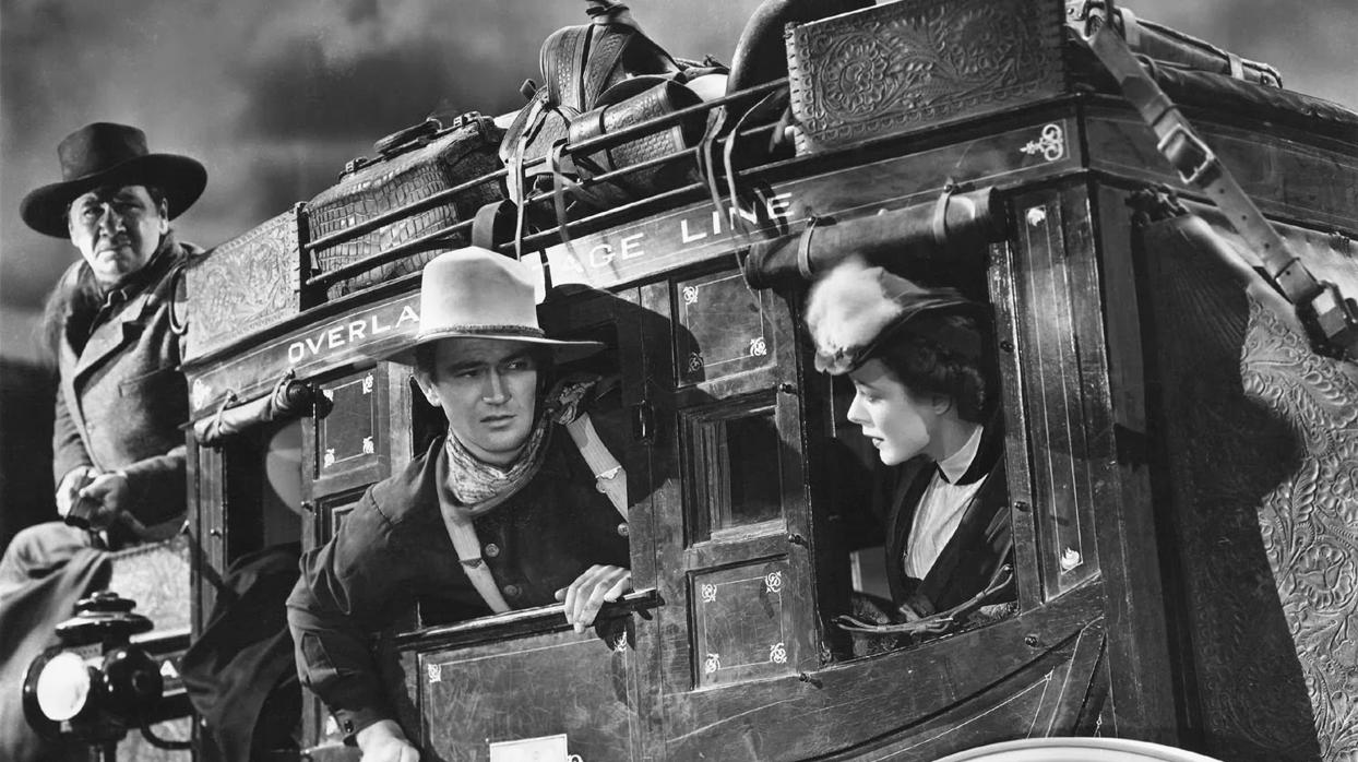 Fotograma de «La diligencia», de John Ford