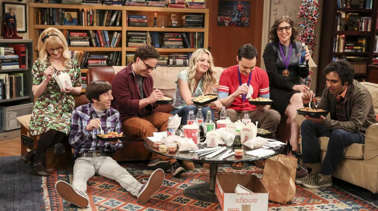 Uno de los fotogramas finales de «The Big Bang Theory»